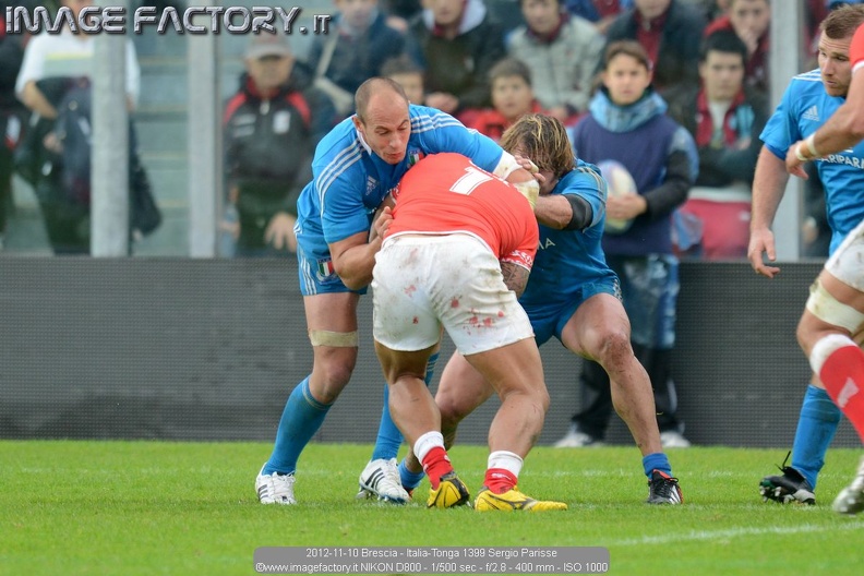 2012-11-10 Brescia - Italia-Tonga 1399 Sergio Parisse.jpg